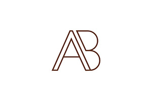 AB Letter Logo. BA, a Branding & Logo Template by Vectorium Studio