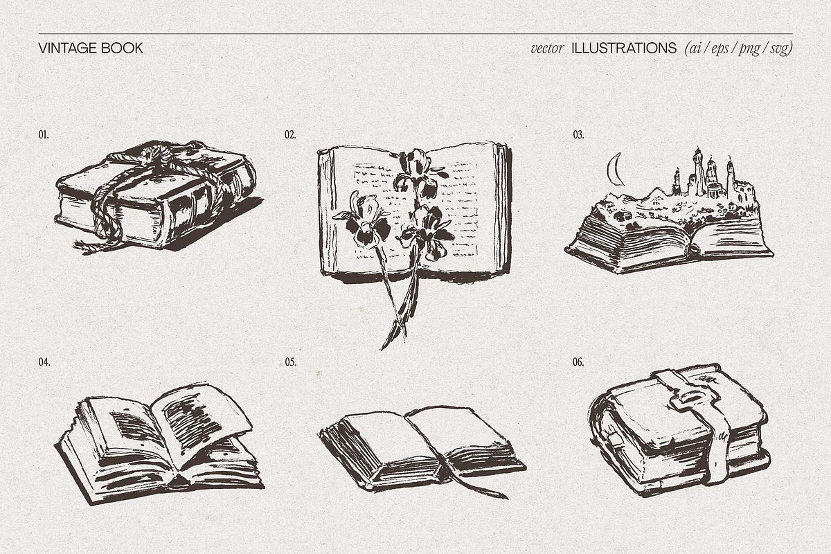 Reading Club Illustrations, an Education Illustration by TheMountBirdStudio (Photo 6 of 15)
