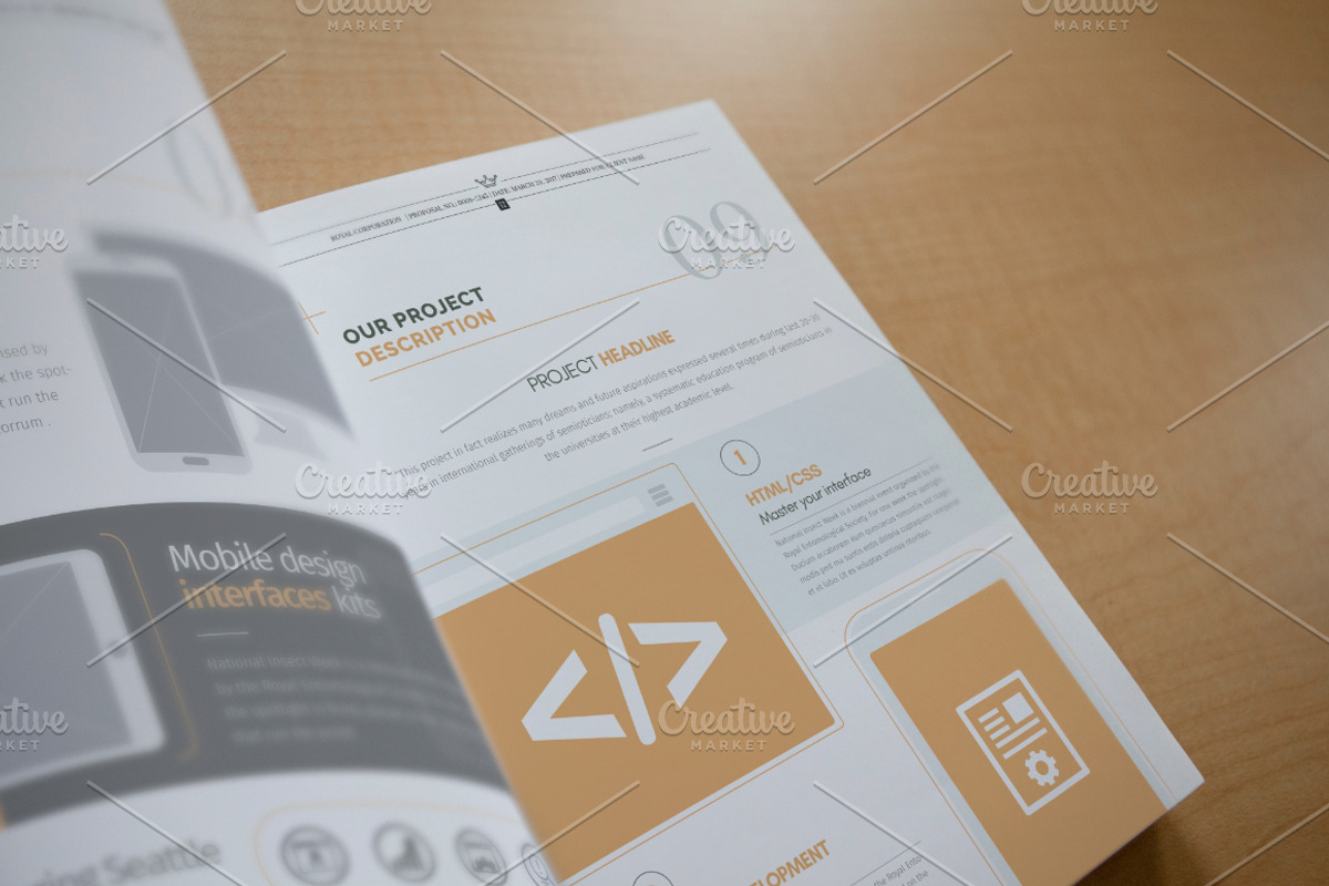 60+ Pages Bundle Proposal Pack -30%, a Stationery Template by Mastergfx (Photo 40 of 56)