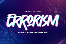 Errorism - Original Handmade Brush