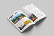Travel Magazine Template, a Magazine Template by Cleffon_Graphic_Studio (Thumbnail 10 of 11)