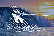 Watersport Vector Illustrations, a Sport Illustration by Rasgood (Thumbnail 8 of 10)