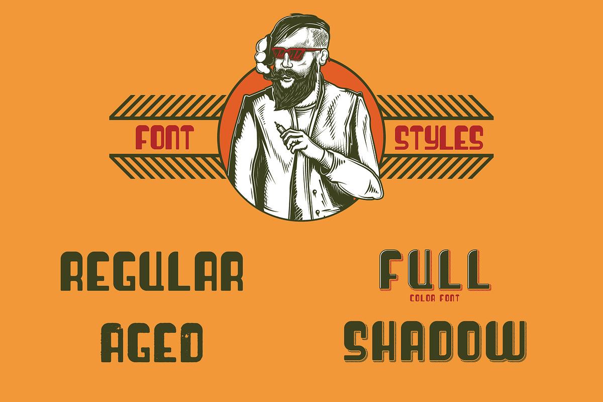 Vaperizer Typeface + Bonus preview 3