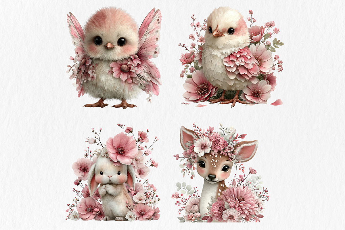 Spring Animals Clipart, an Animal Illustration by Libby Wishes (Photo 4 of 4)