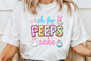 Oh for peeps sake png sublimation de, an Illustration by DreamCafeArt (Thumbnail 2 of 7)
