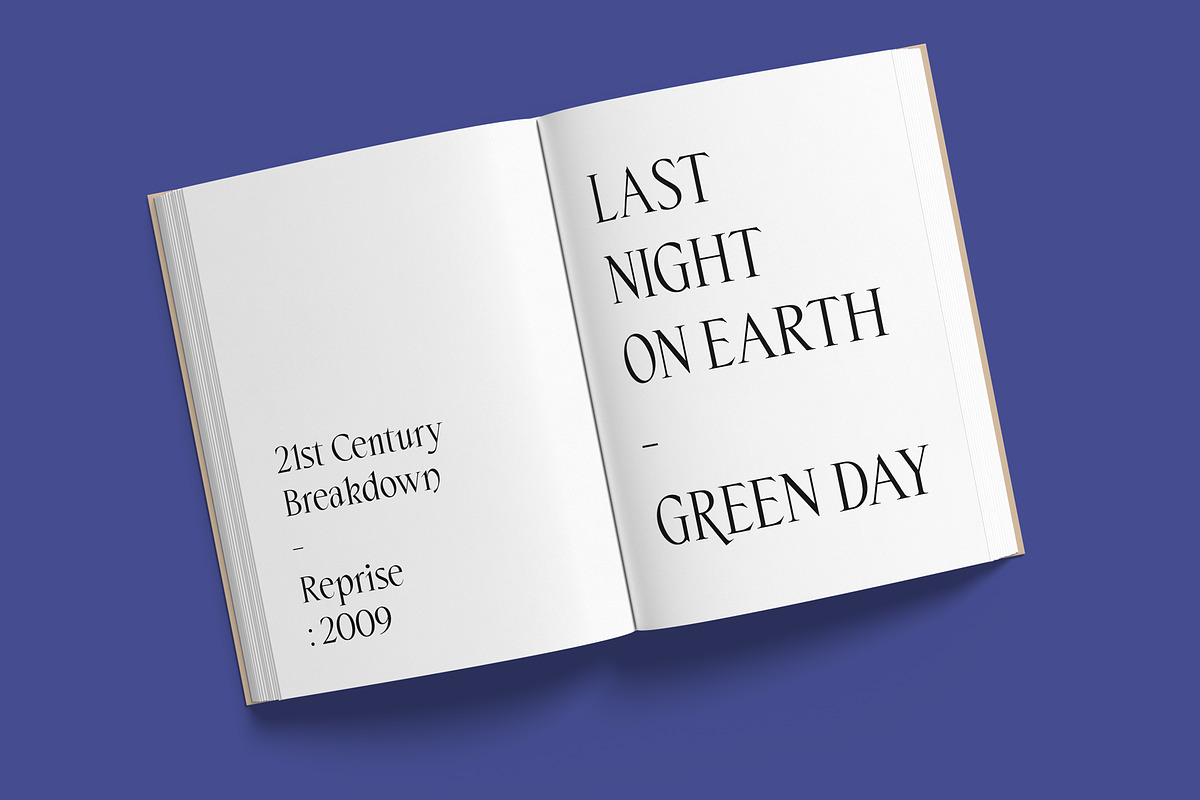 ED Cerfoglio - Classy Serif, a Serif Font by Emyself Design (Photo 6 of 9)