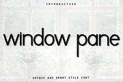 Window Pane, a Sans Serif Font by FreshTypeINK (Thumbnail 1 of 8)