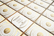Gold and White Business Card, a Business Card Template by GraphicsEgg (Thumbnail 3 of 5)