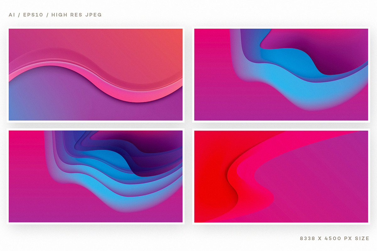 Landing Page Gradients, a Texture Graphic by Polar Vectors (Photo 3 of 12)