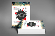 Urban City Flyer Template, a Flyer Template by Graphic Templates (Thumbnail 4 of 4)