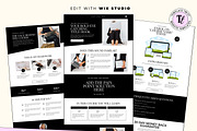 Minimal Wix Sales Page Template, a Wix Template by Template Twist Shop (Thumbnail 2 of 10)