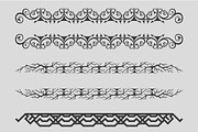 10 ornate Illustrator brushes, a Brush Add-On by SHMEL_Studio (Thumbnail 3 of 4)