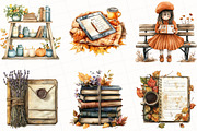 Cozy Autumn Planner Clipart, an Illustration by OK Design (Thumbnail 2 of 5)