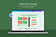 Product Launch Roadmap Infographic, a Work Illustration by twinstd (Thumbnail 3 of 5)