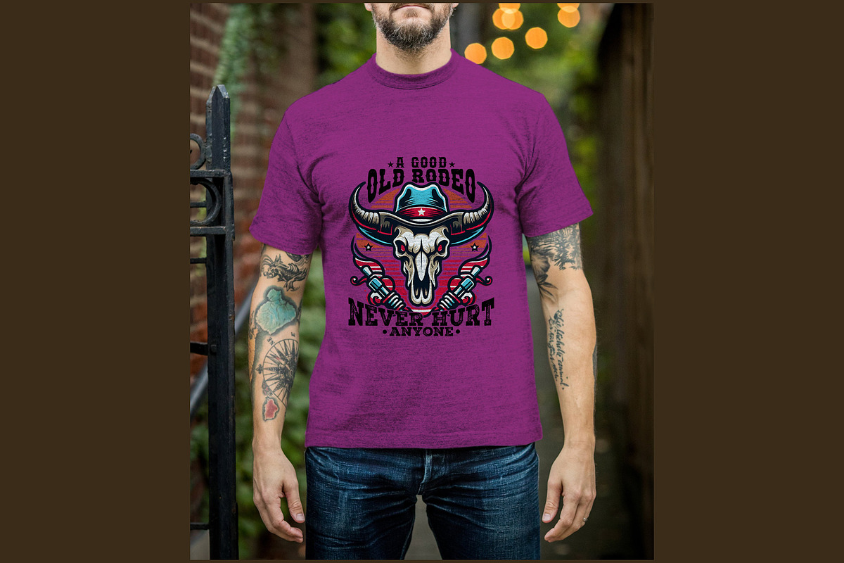 Western Boy Digital T-Shirt Design, a Graphic by Vector Portal (Photo 8 of 8)