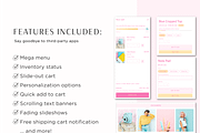 Bright Colorful Shopify Theme Retro, a Shopify Template by Macarons and Mimosas (Thumbnail 3 of 10)