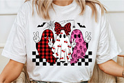 Retro Halloween Ghost PNG, an Illustration by Libby Wishes (Thumbnail 6 of 6)