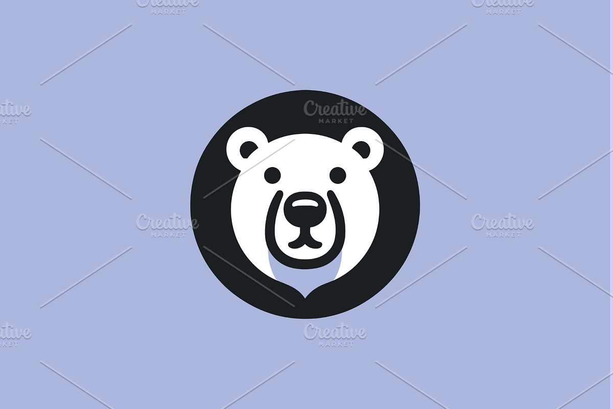 MINIMILASIT BEAR LOGO AI, a Branding & Logo Template by Zr, PROJECT