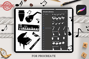 Procreate Brushes & Stamps BUNDLE