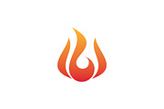 20 Logo Flame Template Bundle, a Branding & Logo Template by Acongraphic (Thumbnail 18 of 21)