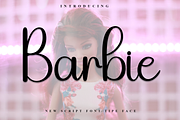 Barbie, a Handwritten Font by FreshTypeINK (Thumbnail 1 of 8)