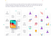 Meditation | 32 Icons Set Hand Drawn, an Outline Icon by Marina Silence (Thumbnail 3 of 17)