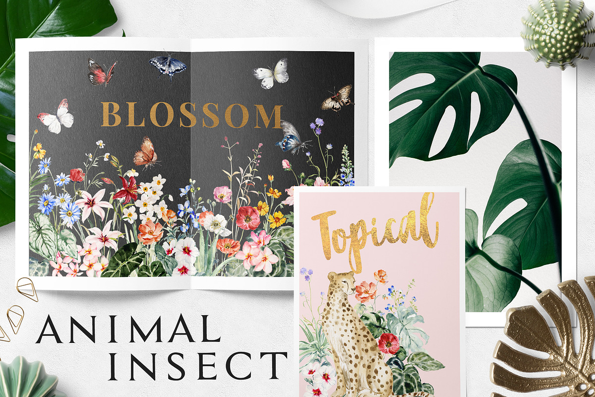 Summer Blossom, a Decorative Illustration by Graphic Box (Photo 5 of 8)