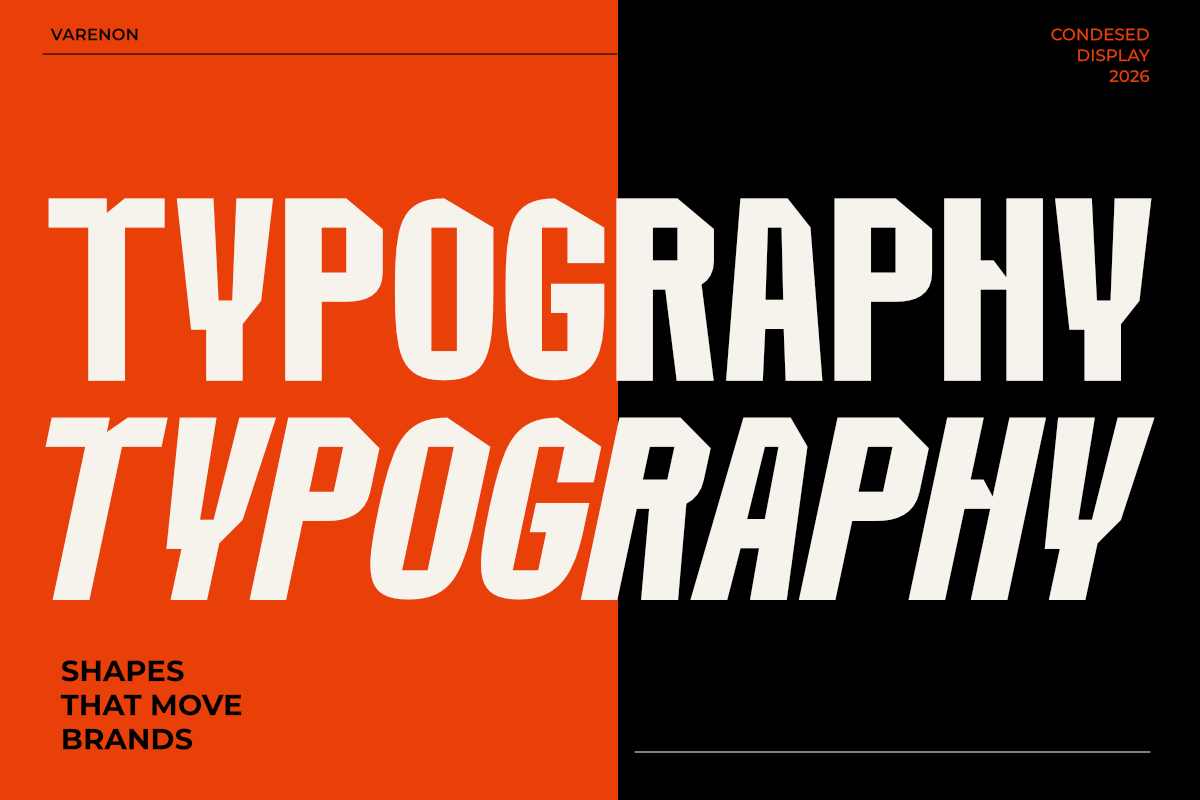 Varenon — Bold Display Typeface, a Sans Serif Font by Muksal Creative (Photo 3 of 12)