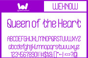 Hidden Beauty font, a Sans Serif Font by weknow (Thumbnail 2 of 8)