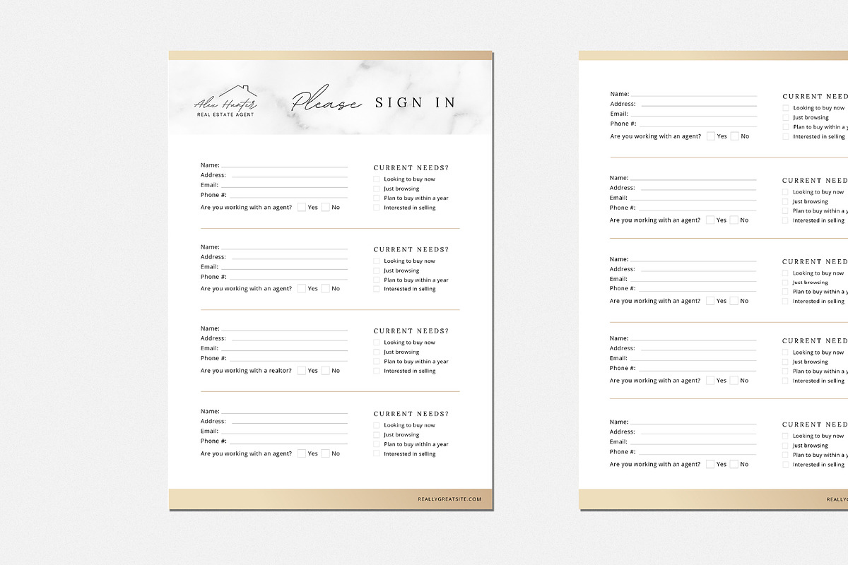Realtor Template Bundle | Canva, a Flyer Template by Galaxybomb (Photo 12 of 15)