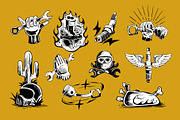 Hand Drawn Garage Illustration Pack, an Object Illustration by Pokal Studio (Thumbnail 4 of 6)