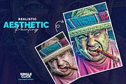 Realistic Asthetic Painting, an Action Add-On by U_Design (Thumbnail 3 of 9)