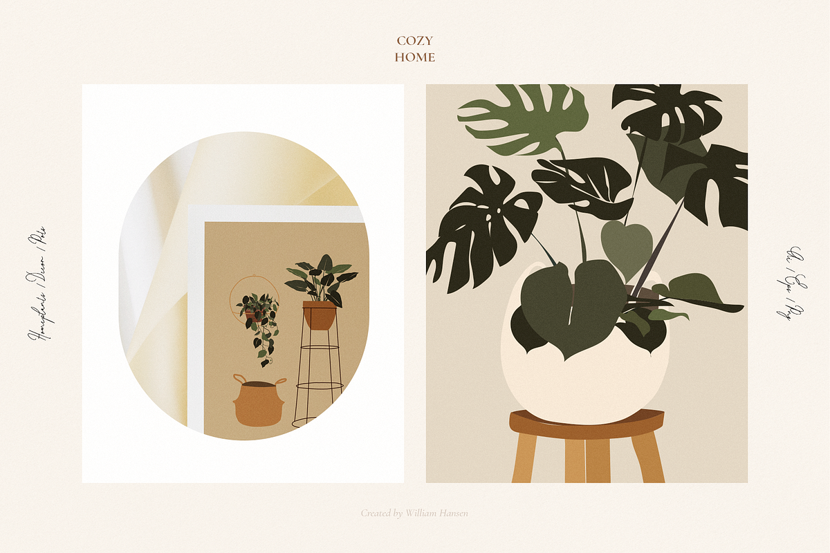 Cozy Home Decor Creator, a Decorative Illustration by William Hansen (Photo 5 of 9)