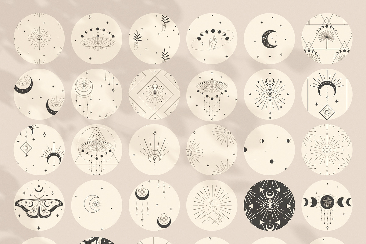 Abstract Background Patterns, a Pattern Graphic by Olya Creative (Photo 4 of 6)