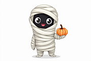 Halloween Ghost & Skeleton Art, an Illustration by hafijul (Thumbnail 8 of 26)