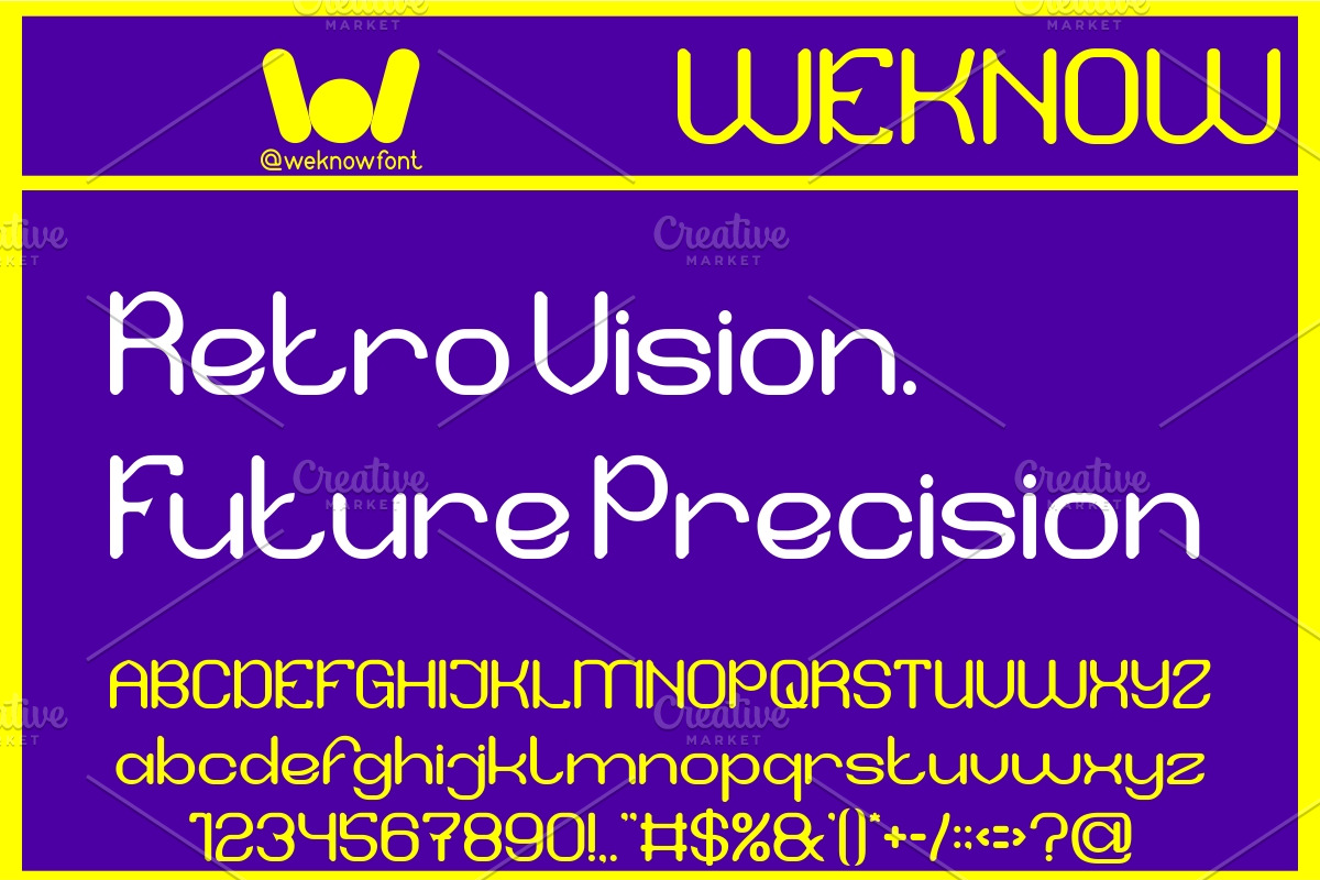 Neo Logic font, a Font by weknow (Photo 3 of 8)