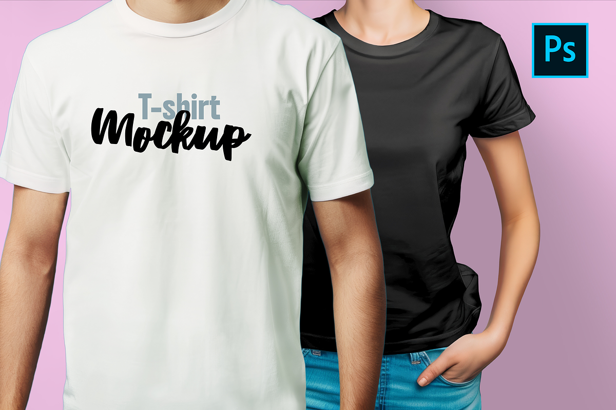 Minimalist T-Shirt Mockups, a Shirt Mockup by barsrsind