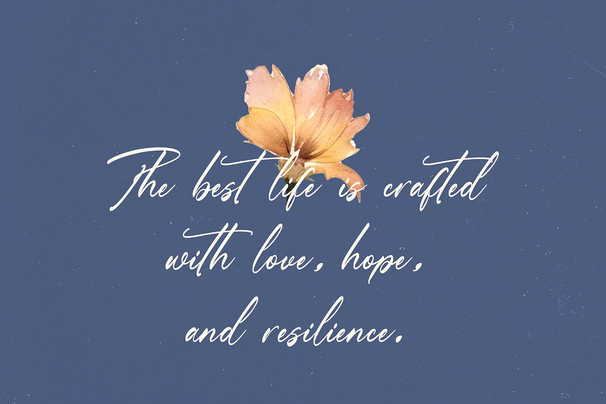 Heartin Daniela Bold Handwritten, a Script Font by Letterena Studios Script (Photo 4 of 20)