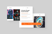 Modern Art Showcase Powerpoint, a Presentation Template by Annora Studio (Thumbnail 2 of 5)