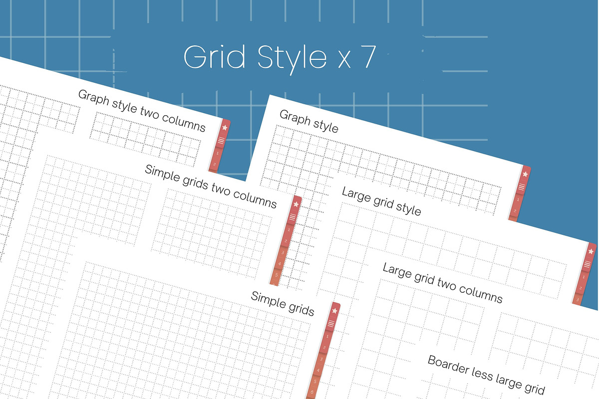 Digital Notebook for Goodnotes, a Stationery Template by PixelCraft (Photo 8 of 8)
