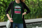 Nurse Assistant Shirt Design, a Graphic by Vector Portal (Thumbnail 6 of 6)