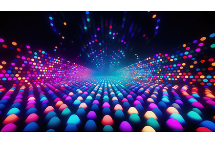 minimal perspective dots background, an Abstract Photo by pikepicture