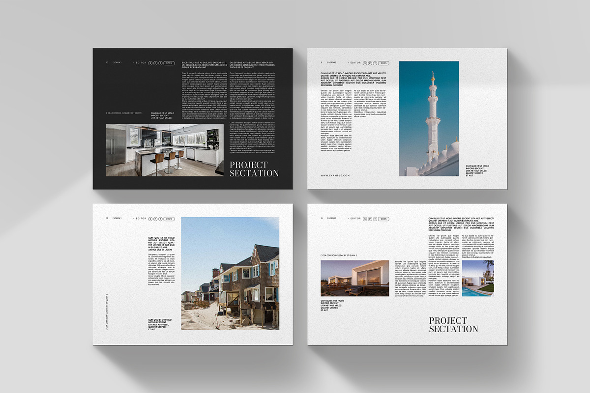 Architecture Landscape Template, a Brochure Template by PrintIdea (Photo 5 of 6)