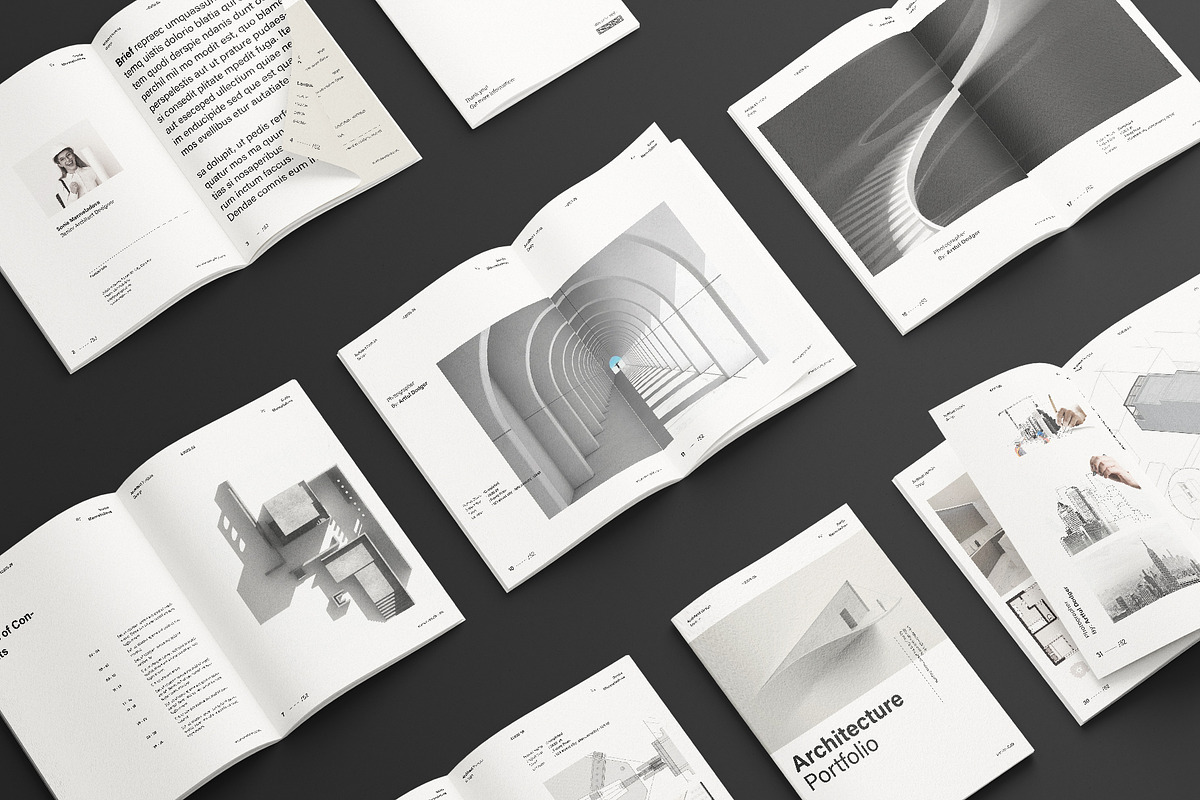 Architecture Portfolio Template, a Brochure Template by ArtisanaAura (Photo 2 of 18)