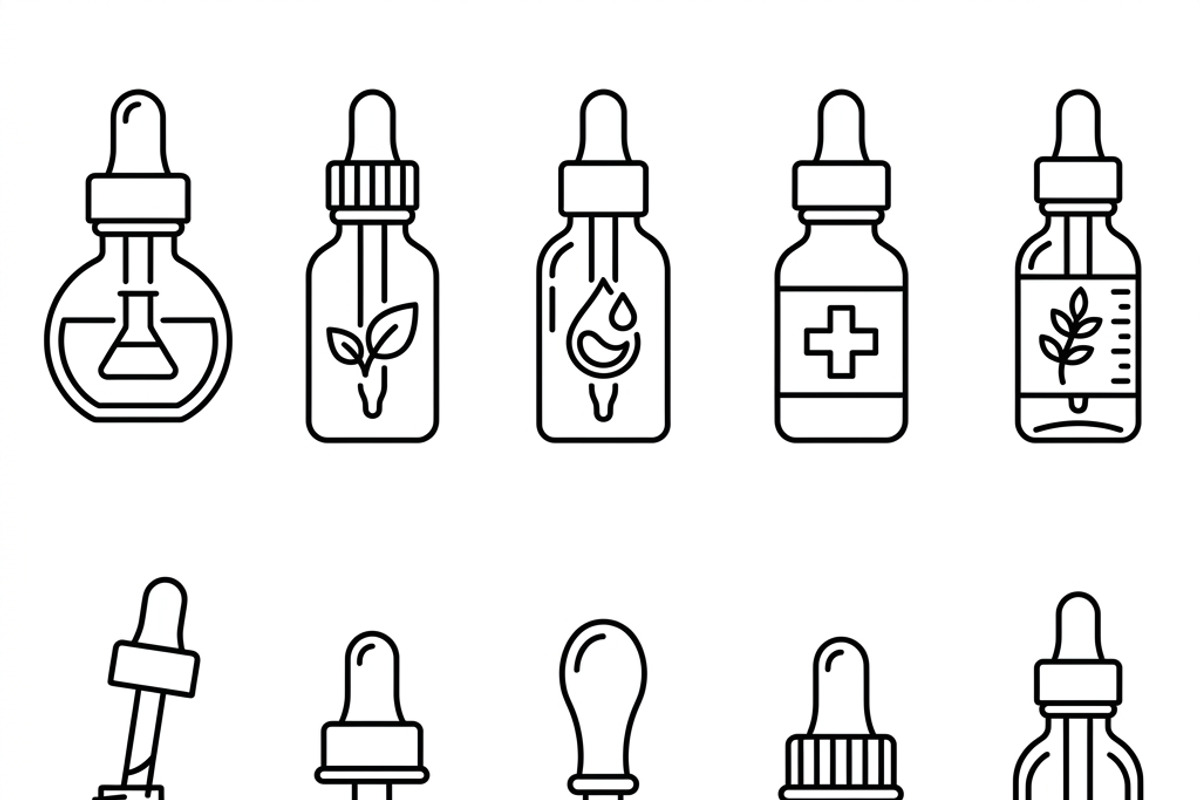 Bundles Perfume Laboratory Icons, an Outline Icon by adenpinkstore (Photo 3 of 12)