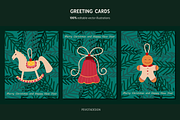 Big winter festive collection, a Seasonal Illustration by Peviotadesign (Thumbnail 5 of 14)