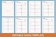 2024-2025 Academic Planner Canva, a Stationery Template by Mustafiz (Thumbnail 5 of 5)