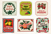 Vintage Food Labels Bundle, an Illustration by Dream Creation (Thumbnail 2 of 4)