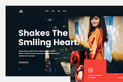 inspire UI Kit - Web Hero Headers, an UI Kit Template by begha (Thumbnail 5 of 14)