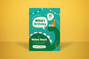 Birthday Invitation, an Invitation Template by graphicook (Thumbnail 1 of 3)